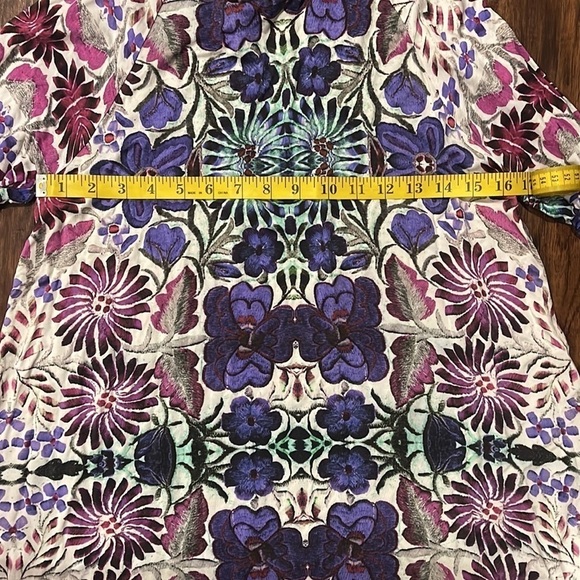 Free People New Romantics Fiesta Floral Mini Swing Dress Size S - Picture 8 of 12